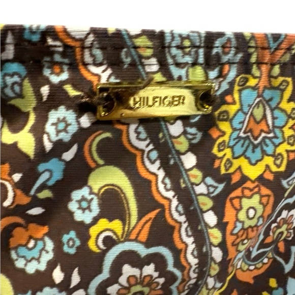 Tommy Hilfiger Brown and Blue Paisley Swim Top - Picture 6 of 9